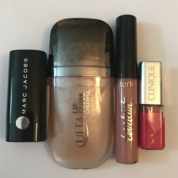 Marc Jacobs Other - Lipstick & Gloss: Various Brands Set of 4 BNIP tarte Marc Jacobs Clinique Ulta